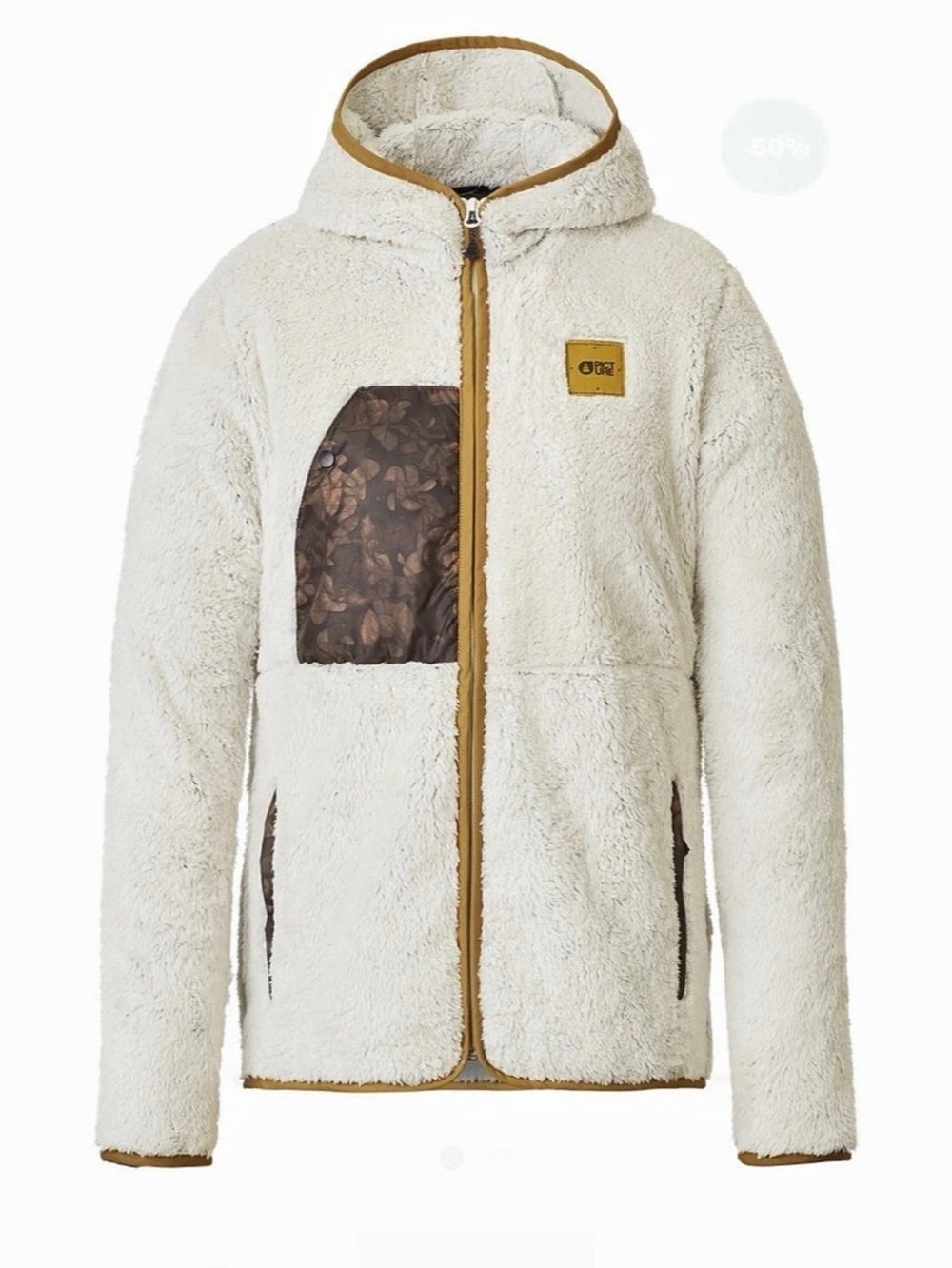 Picture Skyline Sherpa Jacket Cream Teddy Fleece